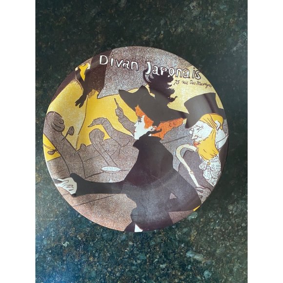 French Advertising 8" Appetizer Plates, Centrum Vintage Poster Art, (Qty. 3) - Picture 4 of 6